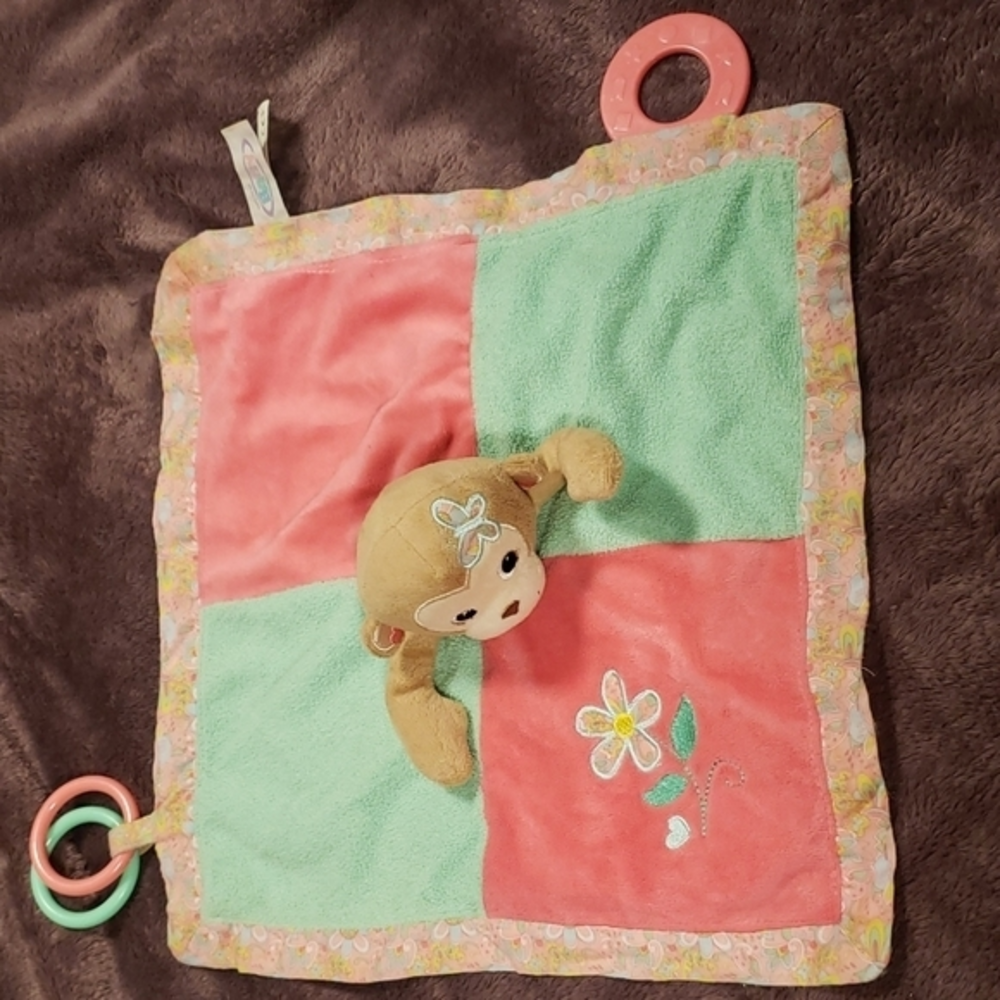 Mary Meyer monkey snugglie‎ blanket
